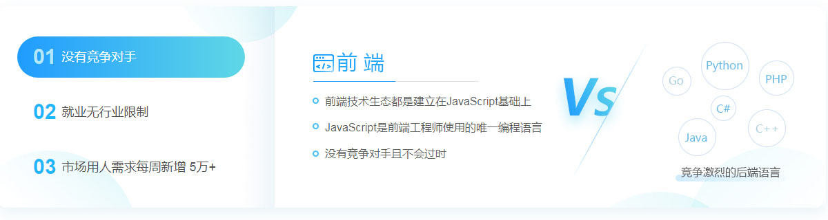 為什么要學(xué)習(xí)前端？